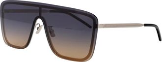 Saint Laurent SL 364 Mask - Accessories - unisex - Gris - ONE SIZE