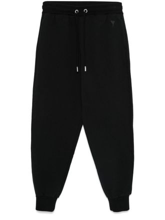 Ami Ami de Coeur-motif track pants - Black