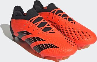 adidas adidas Performance Unisex Predator Accuracy.1 Low Firm Ground Boots - Orange - Size UK 7.5
