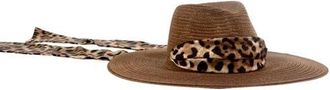Eugenia Kim Cassidy Packable Straw Fedora in Chocolate at Nordstrom