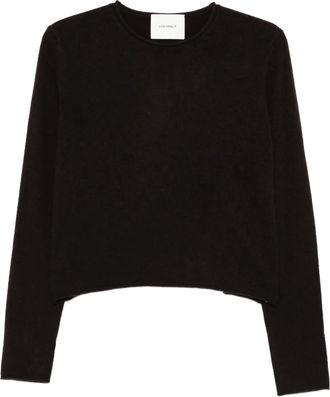 Lisa Yang Maglione Ida girocollo - Marrone