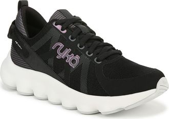 Rykä PodFlow Walking Sneaker in Black at Nordstrom, Size 8.5