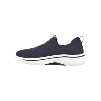 Skechers Womens Go Walk Arch Fit Iconic Shoes In Navy
