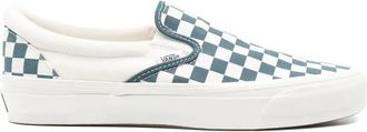 Vans Sneakers senza lacci a quadri - Bianco