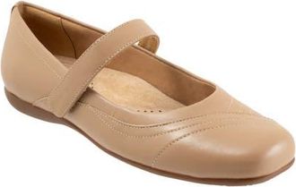 Trotters Sherese Mary Jane Flat - Multiple Widths Available in Beige at Nordstrom, Size 10.5