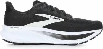 Brooks Womens Ghost 17 Sneaker In Black/grey/white