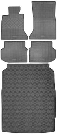 OEM Juego De Alfombrillas De Goma Para Coche Y Alfombrilla Para Maletero Para Bmw S5 F10 Sed&aacute;n (03.2010-01.2017)
