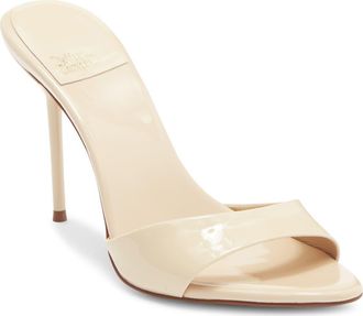 Jeffrey Campbell Ce-Soire Slide Sandal in Beige Patent at Nordstrom, Size 5.5