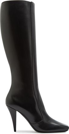 Givenchy Sliced 95 Leather Knee-high Boots - Black - 36 (IT36 / UK3)