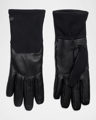 Canada Goose Leather Touchscreen Gloves