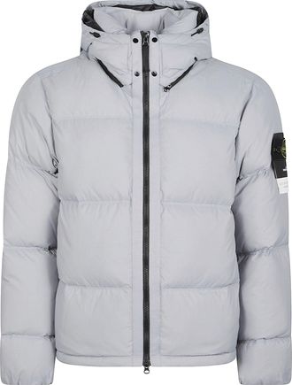 Stone Island RDS Quilted Hooded Polyamide Down Jacket