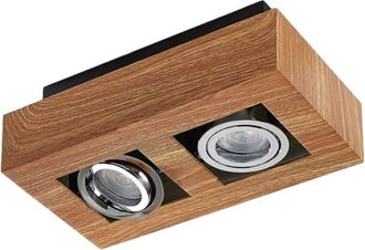 Arcchio Foco de metal marr&oacute;n