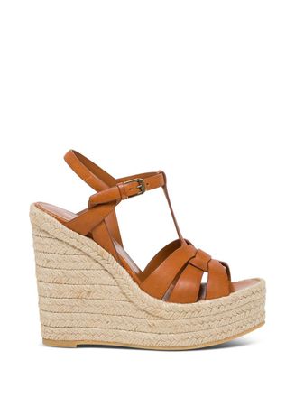 Saint Laurent Tribute Wedge Espadrilles