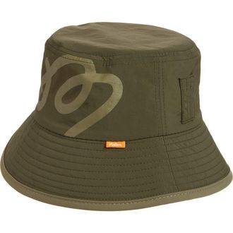 Malbon Golf Ripstop Bucket Hat in Dark Olive at Nordstrom, Size Small
