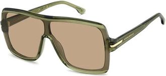 Victoria Beckham Zonnebrillen - Dames - Zonnebrillen - Groen - ONE Size - Accessoires