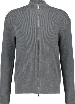 Mos Mosh Gilbert Cardigan Knit - Heren - Vesten - Grijs - M - Truien & Vesten