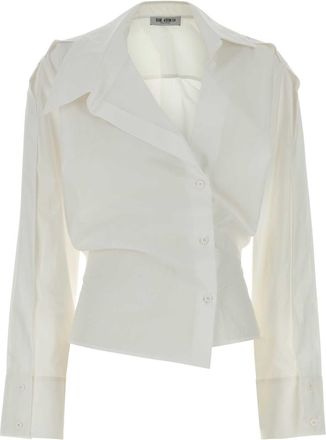 The Attico White Poplin Shirt