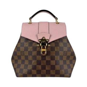Louis Vuitton Pre-owned Backpacks, female, Brown, Size: ONE SIZE Pre-owned Canvas louis-vuitton-bags