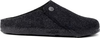 Birkenstock Zermatt Rivet Clog met Verwijderbaar Voetbed - Dames - Pantoffels - Grijs - 35 EU - Wol - Schoenen