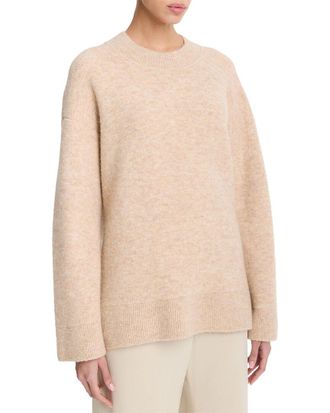 Vince Textured Soft Sculpt Wool & Alpaca-Blend Top Coat