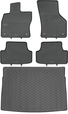 OEM Juego De Alfombrillas De Goma Para Coche Y Alfombrilla Para Maletero Para Volkswagen Golf Viii Hatchback (a Partir De Diciembre De 2019)