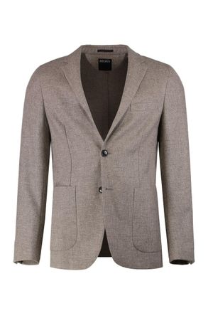 Ermenegildo Zegna Single-Breasted Two-Button Jacket