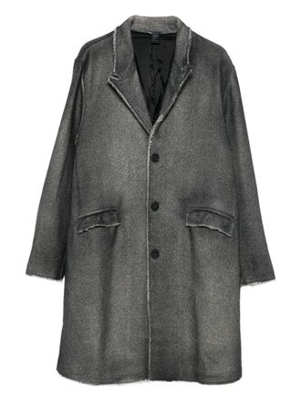 Avant Toi single-breasted coat - women - Fabric - S - Grey