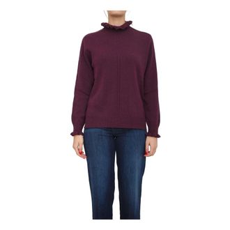 Twinset Turtlenecks, female, Red, Size: XS Lupetto