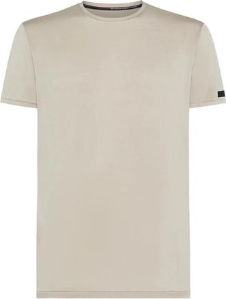 Roberto Ricci Design Cupro Shirty - Heren - T-shirts - Beige - S - Tops