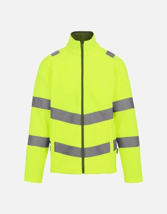 Regatta Mens Regatta Professional Mens Pro Contract Thor Hi-Vis Fleece Jacket - Yellow - Size: 46