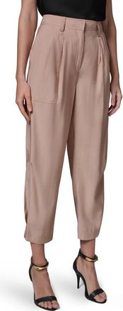DKNY Pleated Crop Pants in Umbria at Nordstrom, Size 12