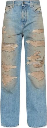 Amiri Jeans con effetto vissuto - Blu