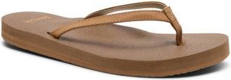 Sanuk Yoga Joy II Flip Flop in Tan at Nordstrom, Size 10