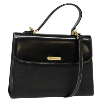 Burberry Pre-owned Handbags, female, Black, Size: ONE SIZE Pre-owned Hand Bag
