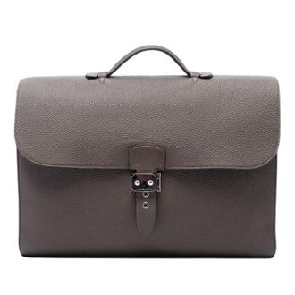 Herm&egrave;s Pre-owned Sac a Depeches - Dames - Pre-owned - Bruin - Maat: ONE Size Leer