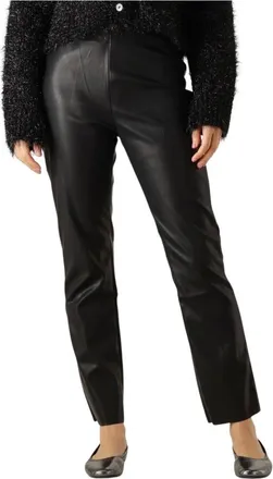 Knit-ted Broeken, Dames, Zwart, S, Dames Broeken Cleo Pant