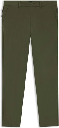 HUGO BOSS P-Kaiton 1-Zip - Heren - Chinos - Groen - W33 L34 - Katoen - Broeken