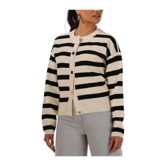 Minus Dames, Truien, Beige, Maat: XL