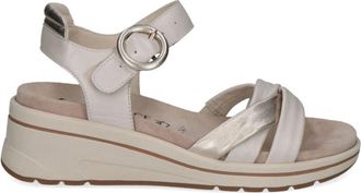 Caprice Dames, Schoenen, Beige, Maat: 41 EU Leer