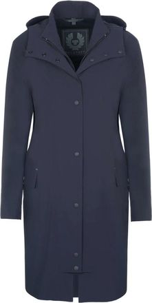 Belstaff Parka - Dames - Mantels - Blauw - Maat: 2XS Zijde