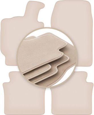 OEM Alfombrillas Beige Premium Para: Lancia Thesis Berlina 2001-2009