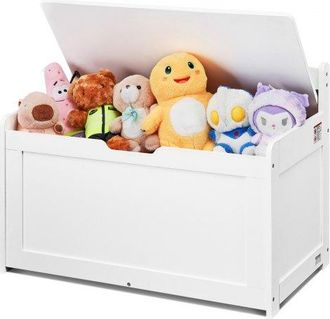 OEM Ba&uacute;l De Juguetes De Madera Para Ni&ntilde;os 830 X 455 X 609 Mm, Caja De Almacenamiento Con Tapa Abatible Y Bisagra De Seguridad, Banco De Almacenamiento Par