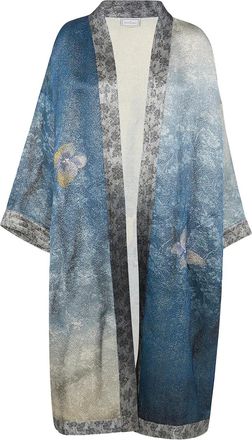 Pierre-Louis Mascia Giacca a fiori - Blu