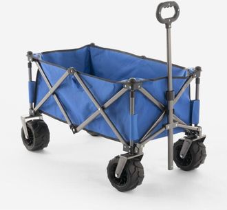 Stark Carrito Portaobjetos Plegable 4 Ruedas 100 Kg Playa Jard&iacute;n Sandy