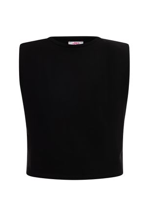 Mymo Sweatshirt Dames zwart