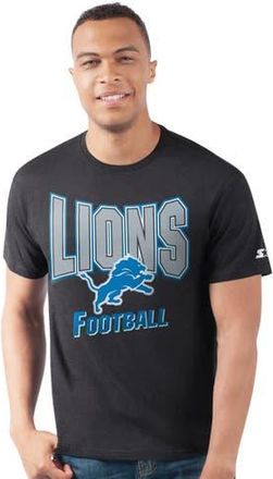 Starter Mens Starter Heather Black Detroit Lions Prime Time T-Shirt at Nordstrom, Size Xx-Large