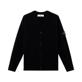 Stone Island Hombre, Jerseys, Negro, Talla: 2XL