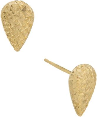 Italian Gold, Inc 10K Pear Shaped Stud Earrings