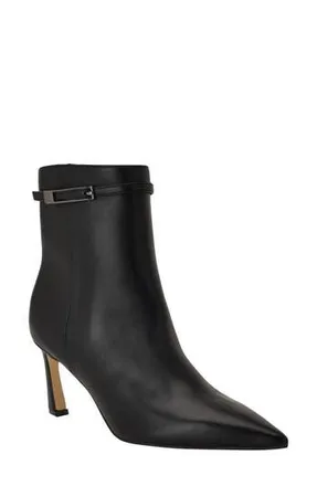 Calvin Klein Alenna Pointed Toe Bootie in Black at Nordstrom Rack, Size 6.5