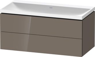 Duravit Duravit L-cube Conjunto En C Suspendido, 2 Cajones, Sin